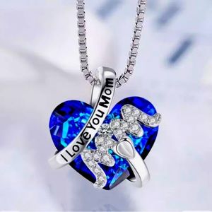 I love you mom necklace